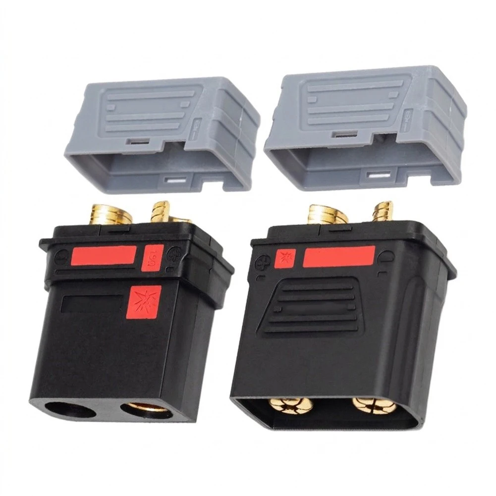 QS10P-L Connector 1 Pair 42.5x22.5x41mm High Current Anti Spark Design for RC For Battery and Solar PV Systems