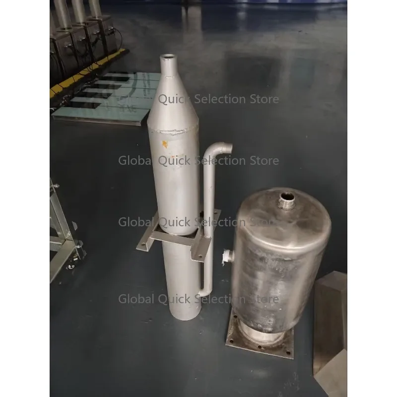 Stainless Steel Mini Air Shooter Fountain Nozzle Bubbling Water Spray Head for Garden Pond