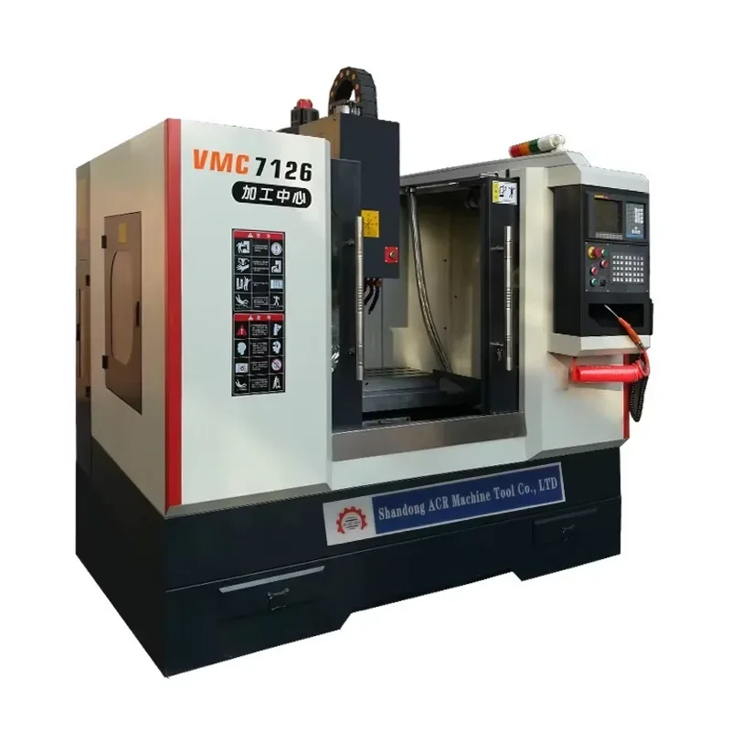 

VMC 7126 Small Machining Center | CNC Milling Machine Single Provided ACR Automatic Cnc Milling Machine 4 Axis for Metal Bearing