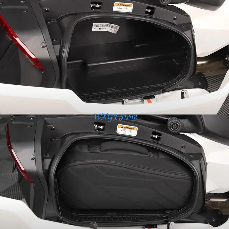 

37JE Saddlebag For F3T Motorcycle Smooth Lining Storage Luggage Bag
