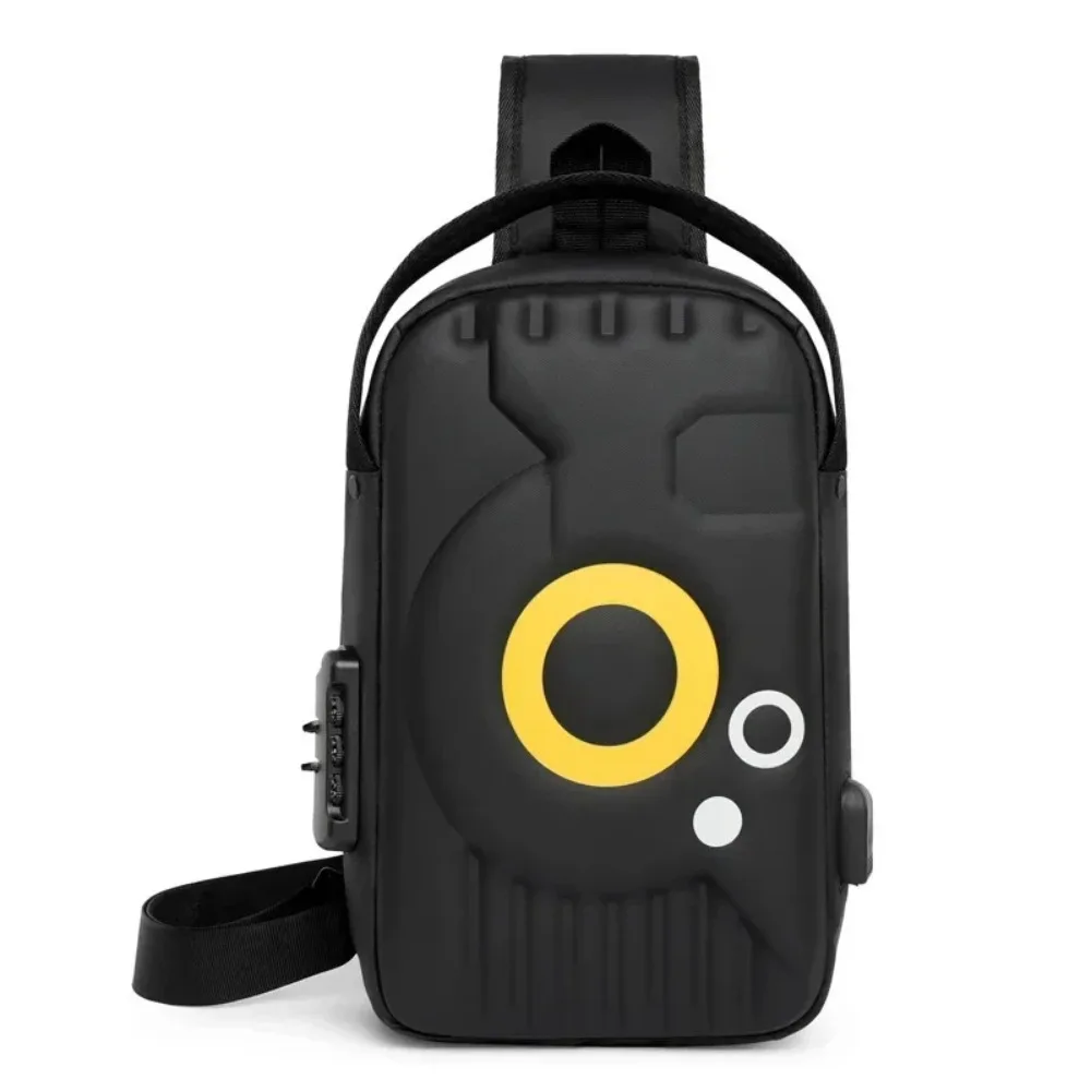 

Противоугонная нагрудная сумка с зарядкой через USB, многофункциональная сумка через плечо большой емкости, спортивный пакет с жестким ремнем