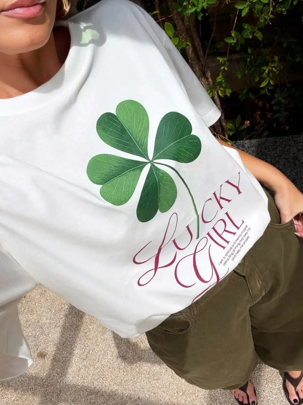 Retro American Summer Vacation Ocean Holiday Loose Pure Cotton Short Sleeve T-Shirt Women Green Leaf Print Spicy Girl Tee