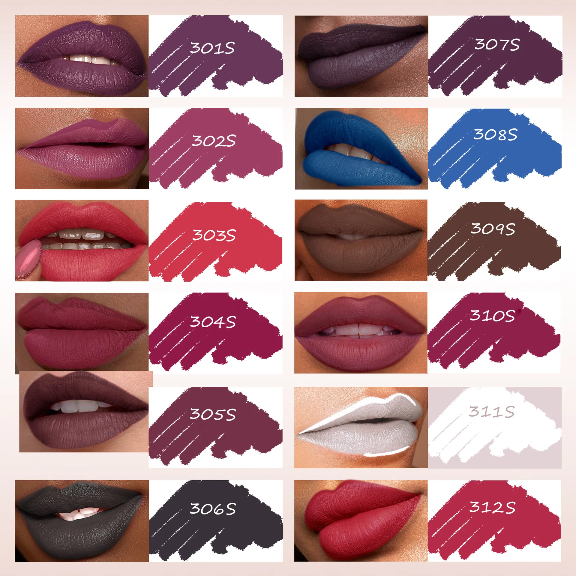 12本入りリップライナーペンシルセット、完璧なヌード、大胆な、またはオンブレの唇を実現、防水、高発色で唇の輪郭を整え、定義します