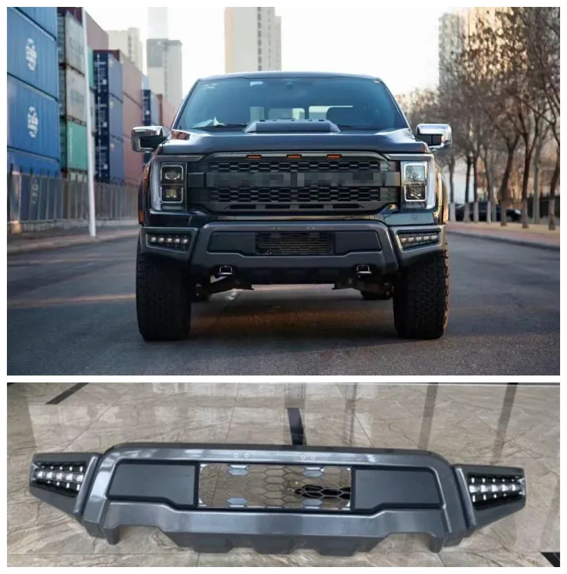 Suitable for Ford Raptor F150 2009-2014  2021-2023 front bumper F150 upgrade Raptor front bumper front bumper