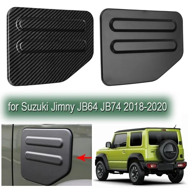 For Suzuki Jimny JB64 JB74W 2019 2022 Car Fuel Filler Tank Cover Oil Fuel Tank Cap Cover Decoration Stickers car accessories