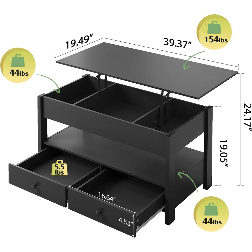 Thumbnail 3 - #8 Compare Lift Top Coffee Tables Before You Buy