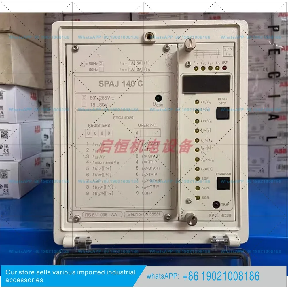 Comprehensive protection relay SPAJ140C-AA spot fully installed