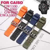 Accesorios de reloj para Casio GA1000 1100 GW-A1000 1100 GW4000 correa de resina correa de reloj de silicona deportiva impermeable para hombre
