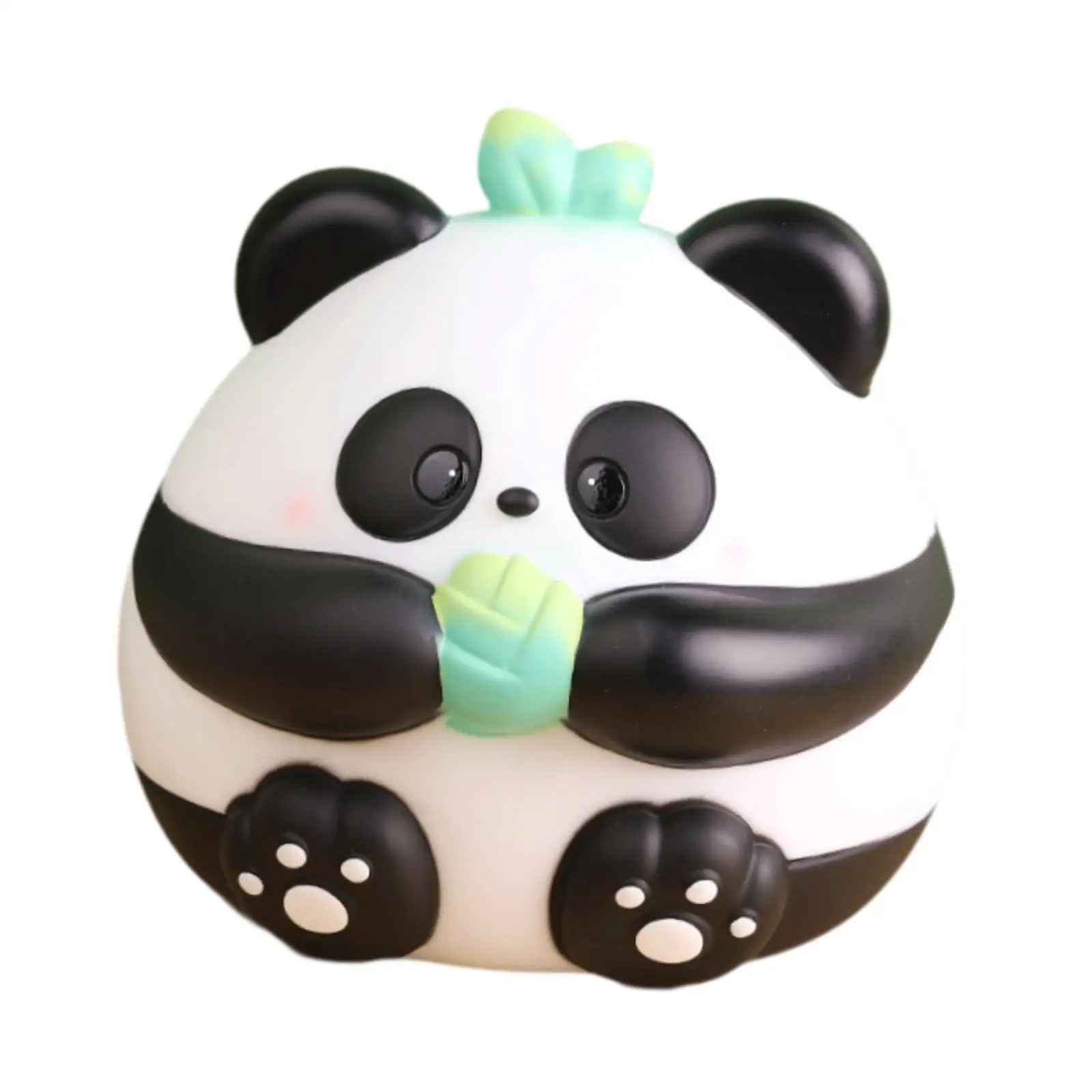 

Panda Figurine Piggy Bank for Kids Animal Statue Home Decor Ornament Desktop Crafts Collectible Festival Gift Cute Money Bank