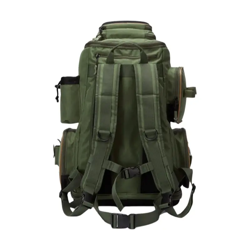 Bassdash Multifuncional Pesca Tackle Mochila Leve Tático Soft Tackle Box com Capa Protetora De Chuva