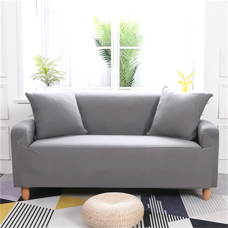 

Stretch Slipcover Elastic Stretch Sofa Covers for Living Room Sectional Couch Cover L shape Armchair Cover Single/Two/Three Seat