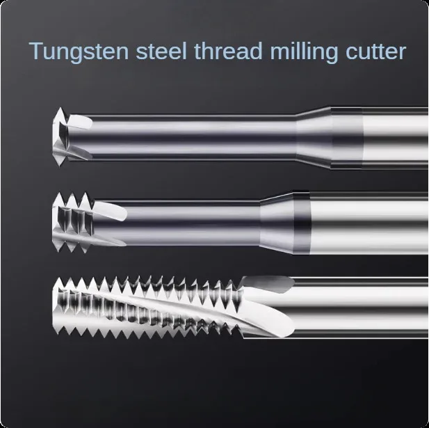 

60 degree thread milling cutter single tooth tungsten steel alloy milling cutter M1-M24 metric aluminum milling cutters