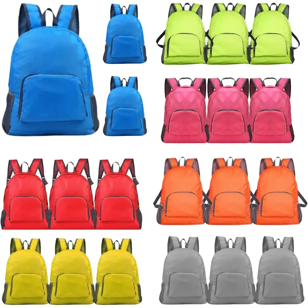 

Bulk 21-Piece Lightweight 17 Laptop Backpacks for Outdoor Travel, Large Capacity, Adult-Sized, Assorted Colors