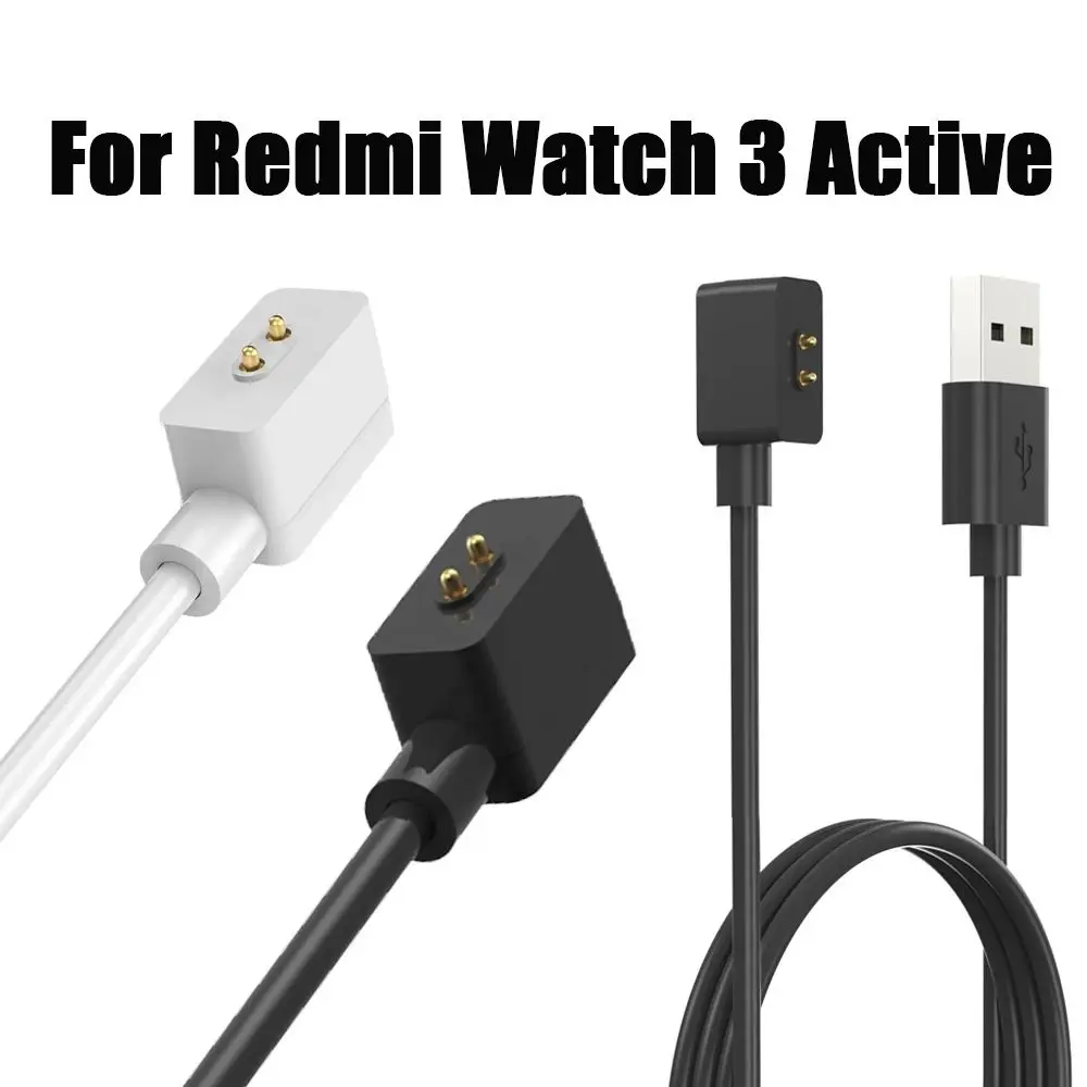

100cm Contact Portable USB Charger Universal Fashion Charger Dock Fast Charging Cable for Redmi Watch 3 Active Power Adapter
