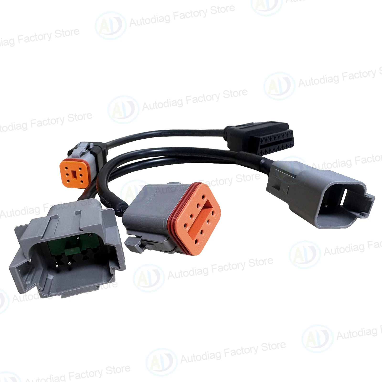 OBD Cable For Volvo Penta Vodia Industrial Marine Engine Diagnostic Cable 6 Pin 8 Pin for Vodia5/EDC1/EDC4/D4-D6/D5-D16/D9-D16