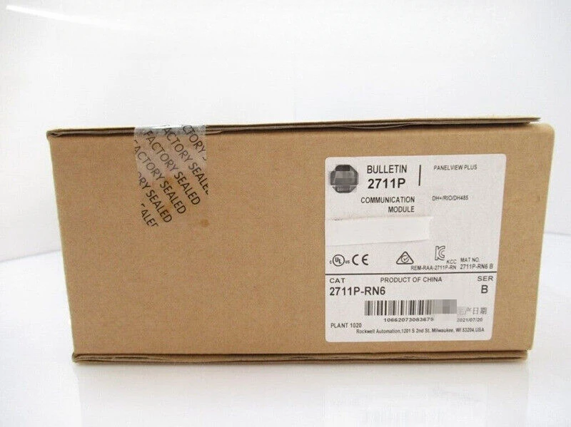 

2711P-RN6 Series B AB 2711PRN6 PanelView Plus Module New In Box Spot Goods