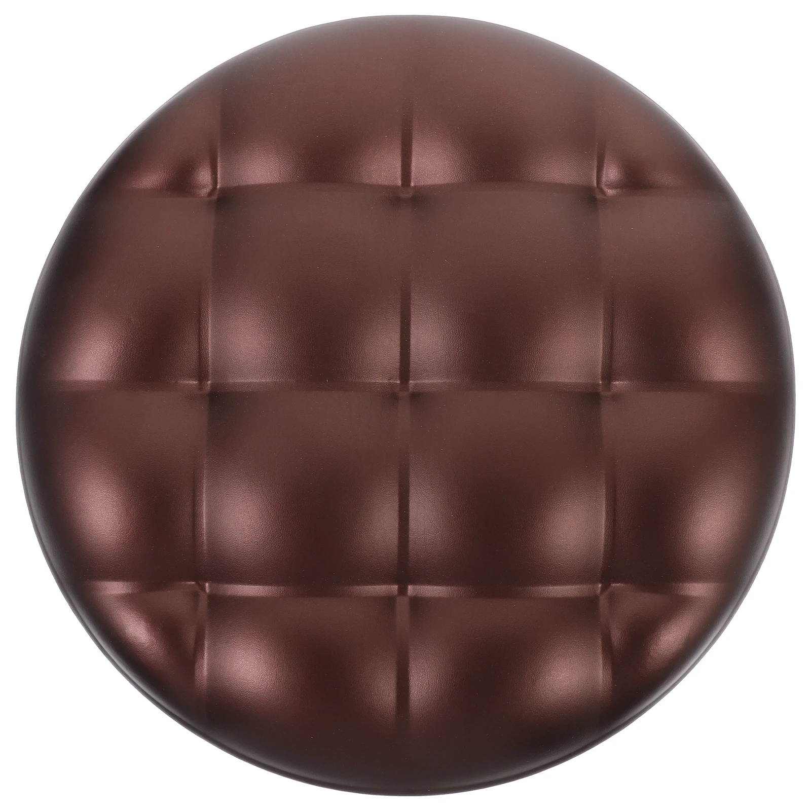1pc Round Stool Cushion Pu Seat For Bar Chair Replacement Soft Padded Seat Round Seating Part Home Office Repair Furniture