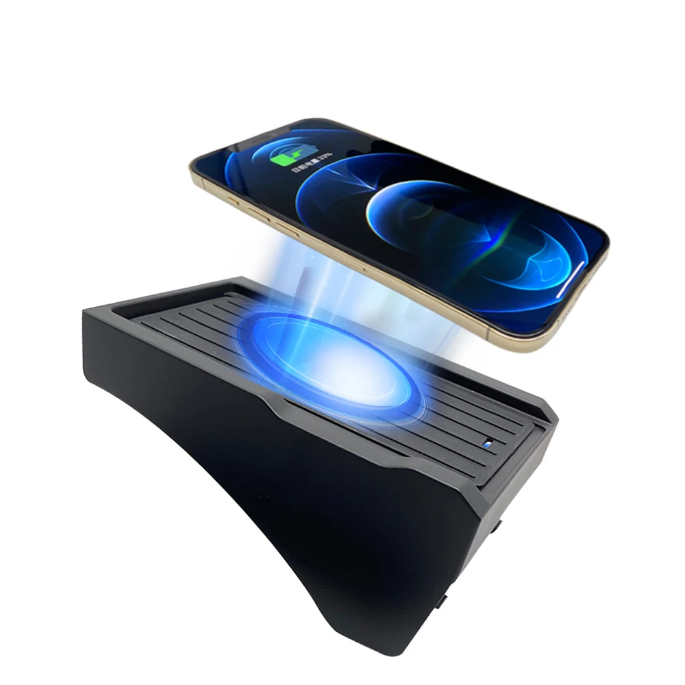 15w carregador sem fio do carro para bmw x5 x6 g05 g06 2019-2020 carregador sem fio do carro suporte do telefone de carregamento rápido acessórios