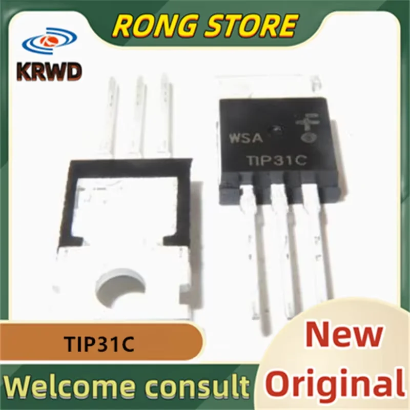 

10 шт. TIP31C, новый и оригинальный чип IC TIP31 TI31 T31 TO-220