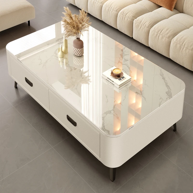 

Tea table, new living room, home, light luxury, high-end feel, simple small table, internet celebrity, small apartment