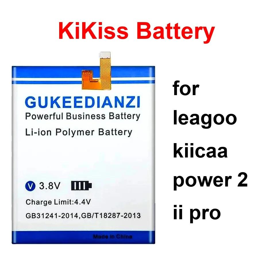 

Аккумулятор для мобильного телефона, долговечный, BT-591 BT-5201 BT-5006, 3950-4950 мАч, для Leagoo Kiicaa Power 2 II Pro