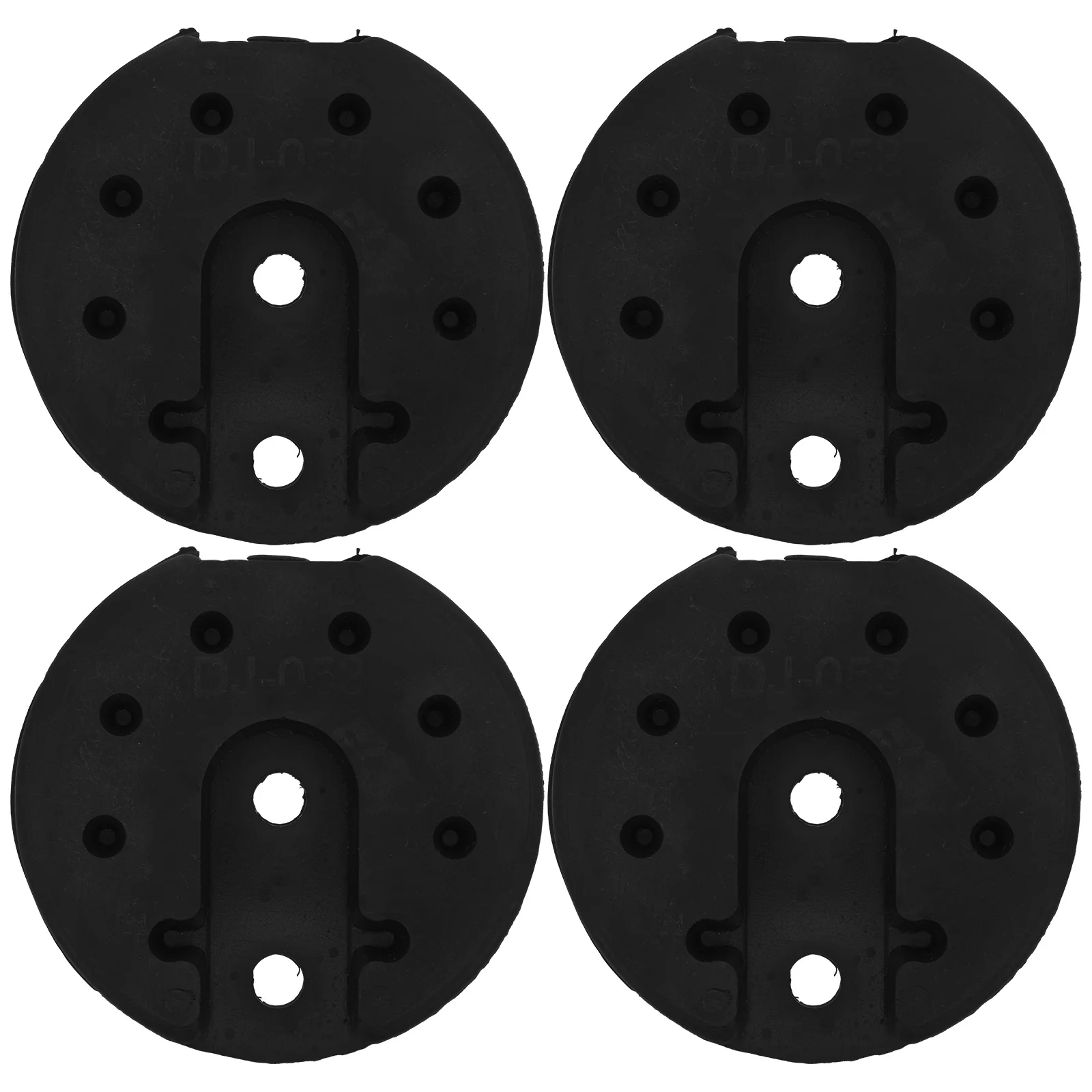 

4pcs Floor Weight Weighted Base For Pole Lamp Rustproof Plastic Counterweight Replacement Lamp Base Only - Lighting Accessory