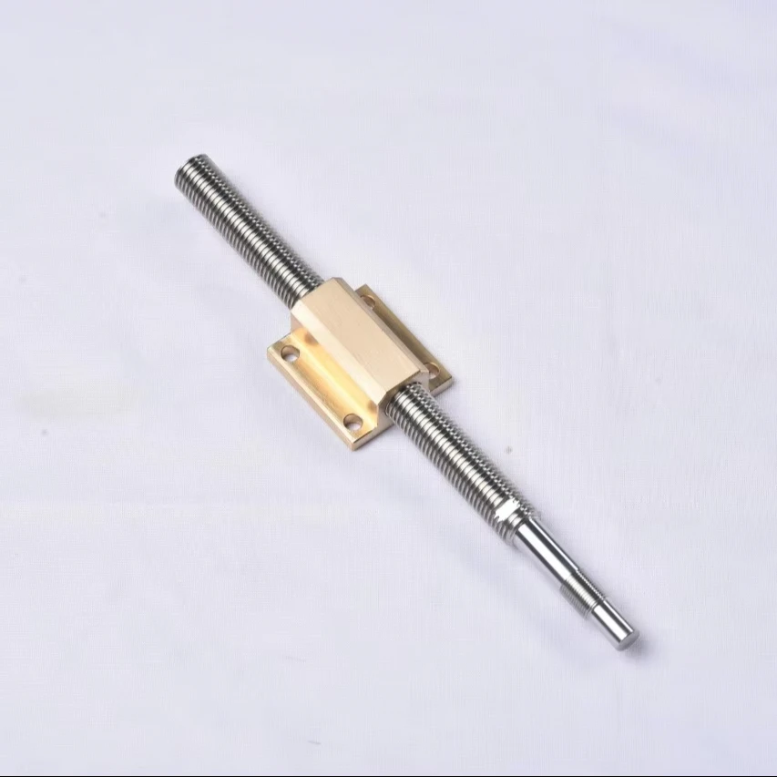 Factory Supply Trapezoidal Screw TR14 | Precision Lead Screw for Linear Motion Machinery
