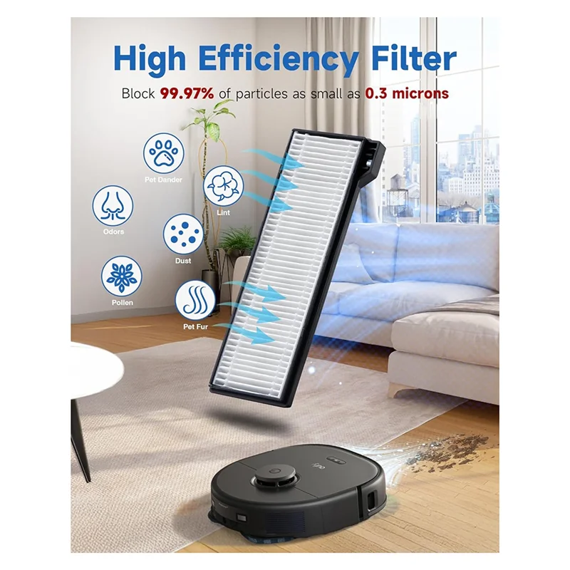 

Запасные части A98I для робота-пылесоса Eufy X10 Pro Omni — качественные аксессуары для лучшей эффективности уборки