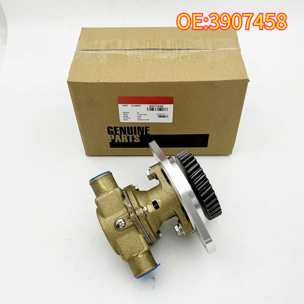Original High Quality New For 3907458 Raw Water Pump Impeller Pump Fits for M71 M70 Cummins 4B Engines