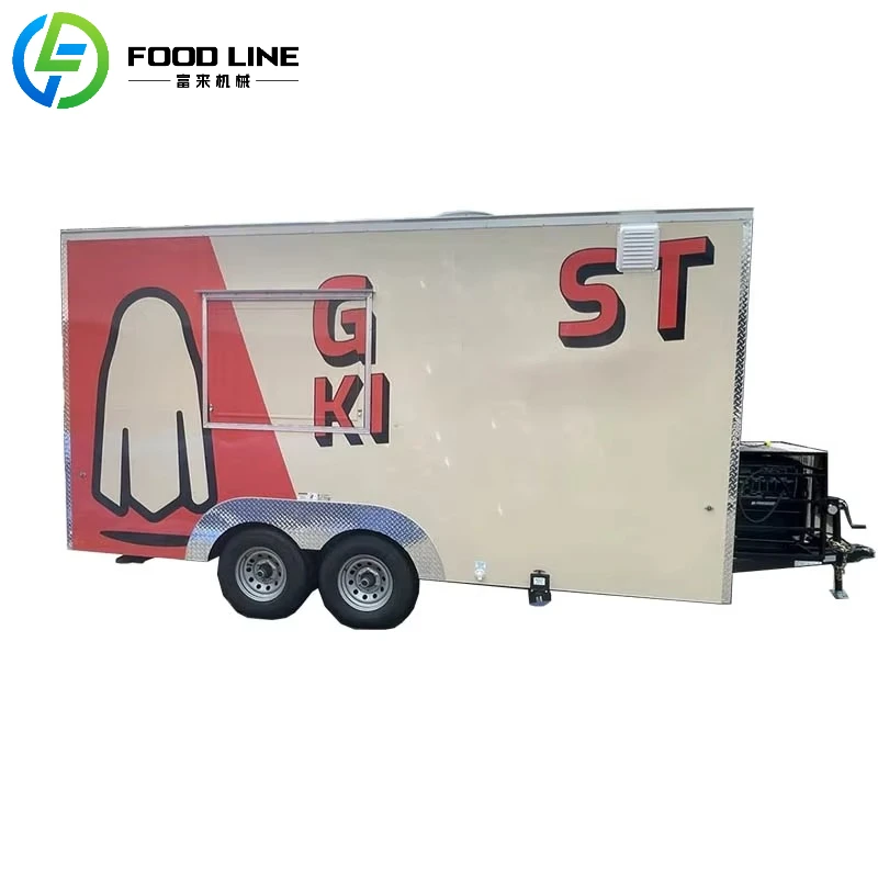 

Custom Food Truck Commercial Grade Mobile Catering Vehicle With Generator Power And Exhaust System For High Volume Operations
