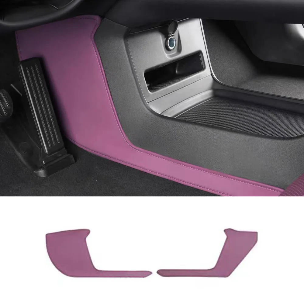 

Fit For Xiaomi SU7 2025 2026 Front Center Console Two Side Border Kick Pads Seat Protection Interior Accessories