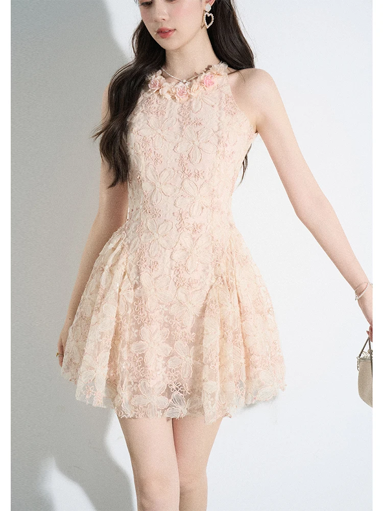 Summer Design Lace ter Dr Women's Petal High Waist ort Skirt Name Lady Small Fraance Sle Sweet Sle Pa Brand