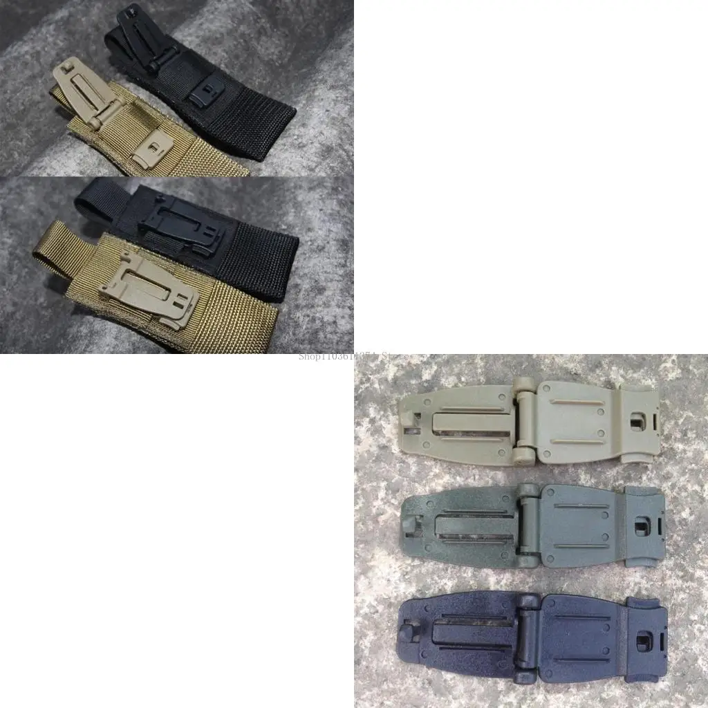 

2 Pack Multipurpose Tactic Backpack Strap Clip, Webbing Backpack Buckle Clip Backpack Strap Management Clip for Webbing
