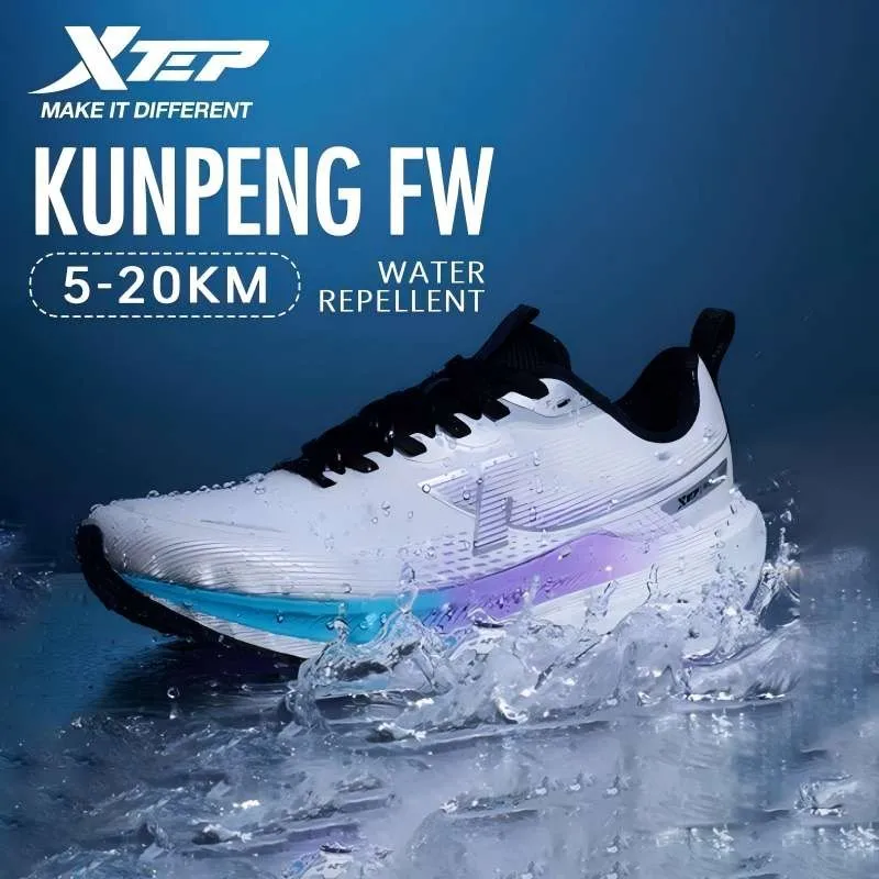 

Мужские кроссовки Xtep Kunpeng для бега, зима 202, устойчивые к износу, легкие, долговечные, удобные кроссовки 875419110021