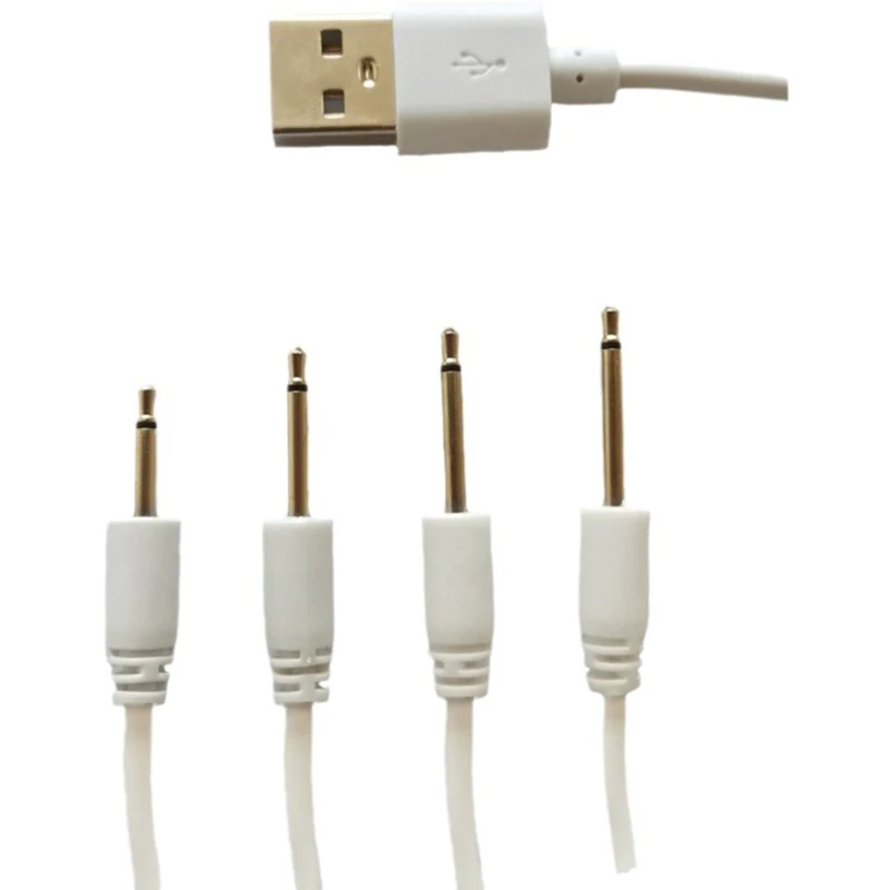 الهزاز USB كابل شحن للمنتجات الجنسية هزاز AV دسار المهبل تدليك الكرة الشرج الجنس لعب USB DC2.5