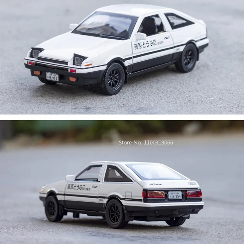 1:32 AE86 برادو سبيكة دييكاستينج نماذج السيارات لعب الأبواب فتح المركبات نموذج مع التراجع سيارة لعبة للبنين هدايا المهرجان