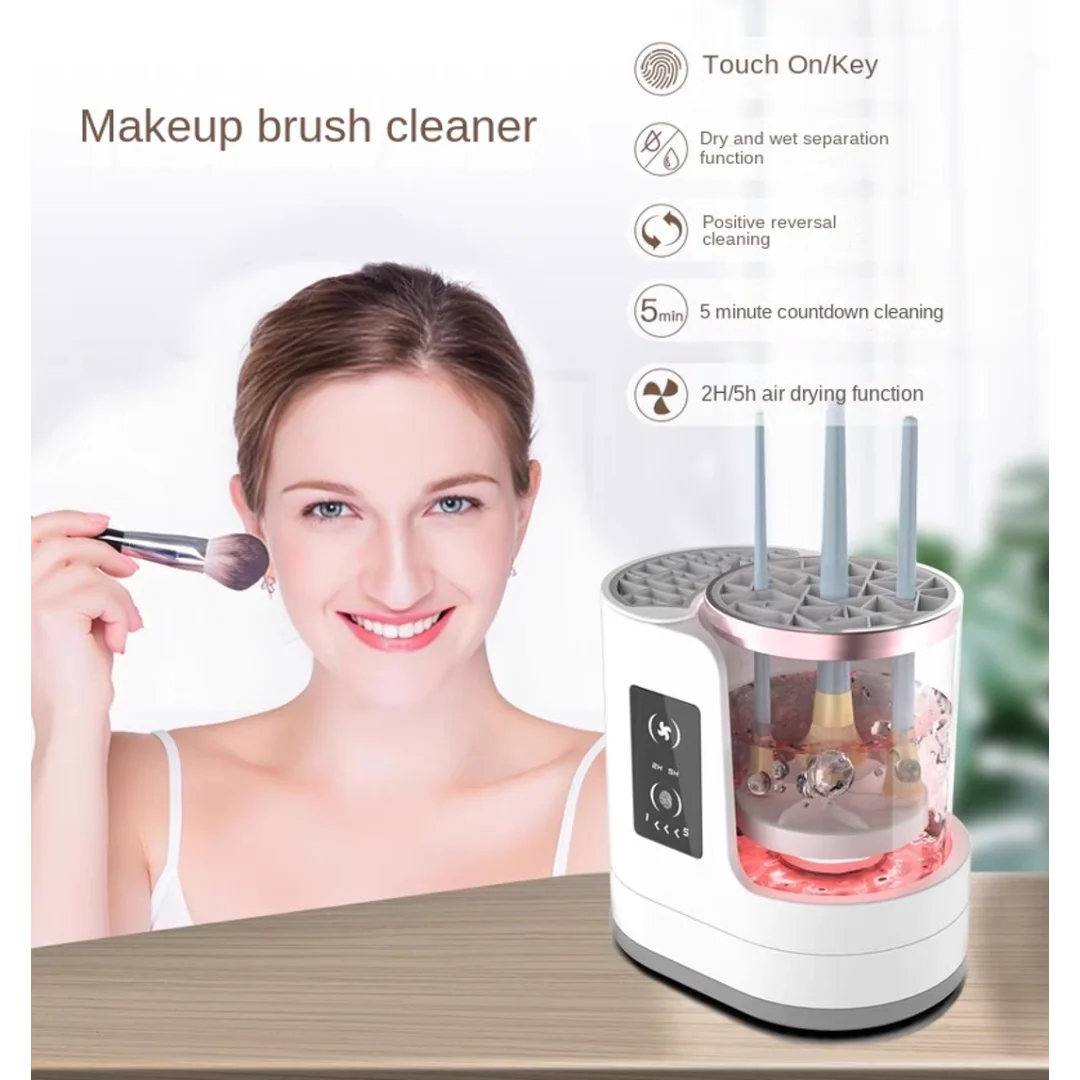 

New Makeup Brush Cleaner Cleaning and Drying Two-In-One Lazy Household Electric Cleaning Quick-Drying Brush Cleaning Machine