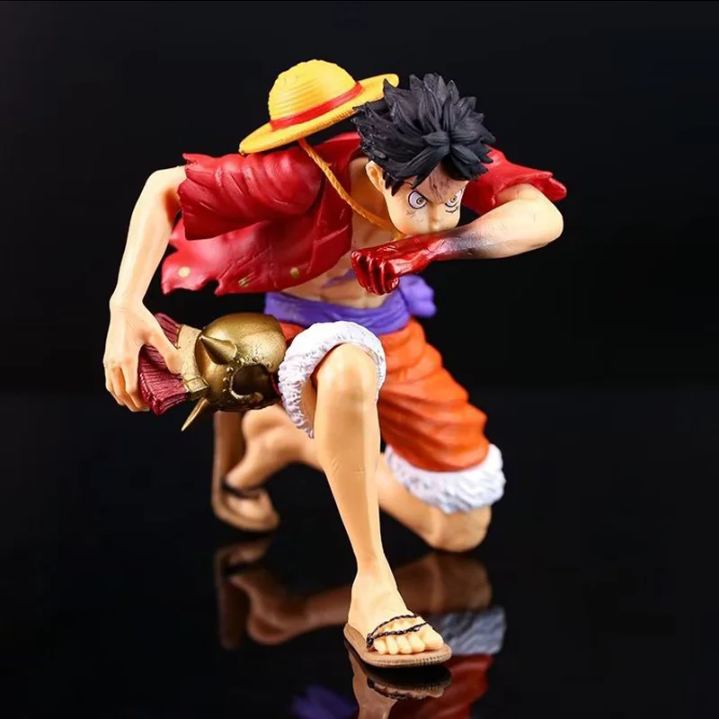 12 см аниме One Piece Luffy Модель Статуэтка из ПВХ экшн-модель персонажа игрушка подарок коллекционные предметы