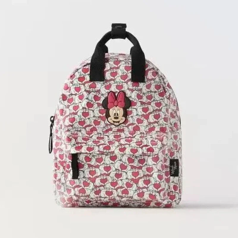 Disney Cartoon shoulder bag Backpack  Baby  Girls Minnie Lovely Schoolbag Kindergarten Kids gift