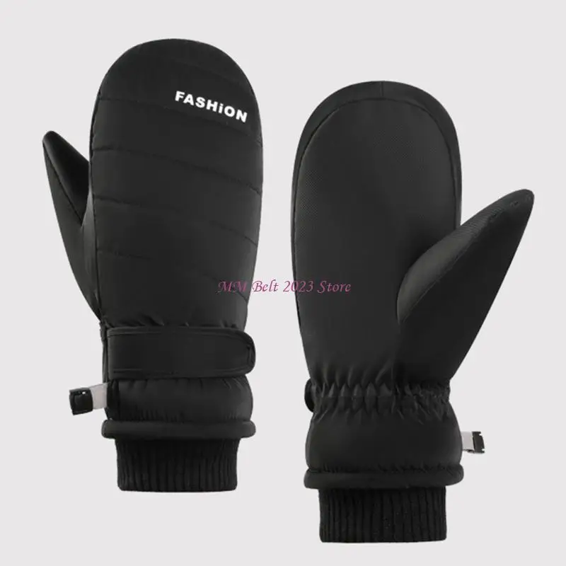 49ME 2pack Mountain Climbing Snow Gloves Winter Sports Hand Protecting Mittens for Effective Warmth and Waterproofed