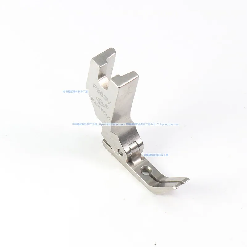 EP متري مزدوج مستقيم الجسم نوع قطعة قدم الضغط في ماكينة الخياطة P363v قطعة قدم الضغط في ماكينة الخياطة أسفل العرض الإجمالي 6 مللي متر متناظرة مزدوجة قطعة قدم الضغط في ماكينة الخياطة #2