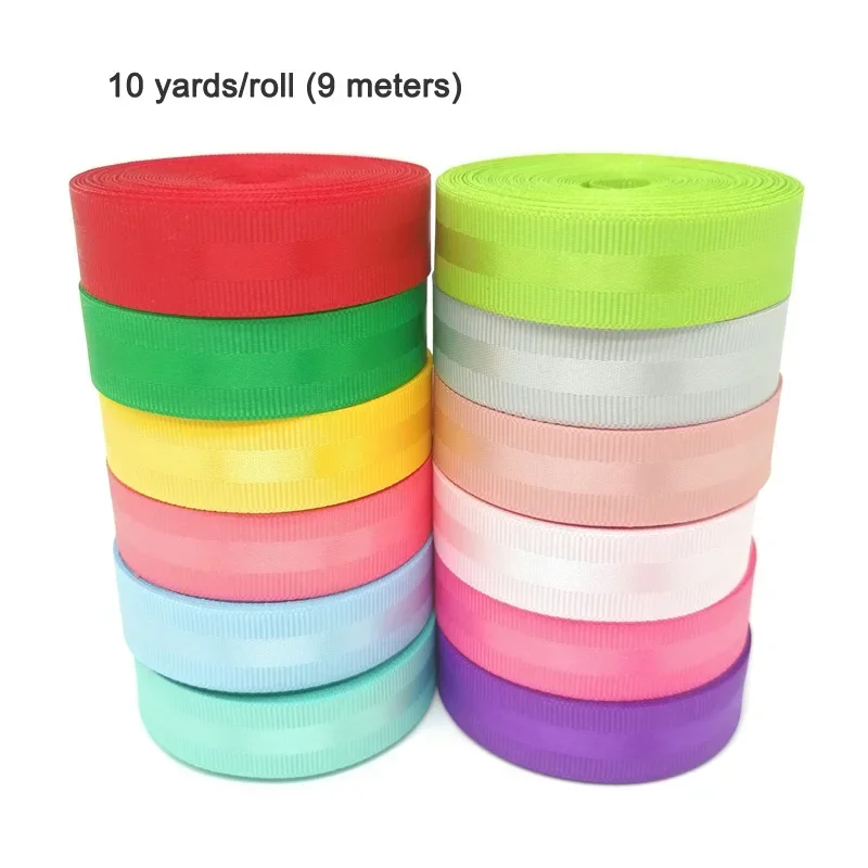 (9 Meters) 9mm 16mm 25mm Grosgrain Ribbon /Satin Ribbon / Gift Wrapping Ribbons / Bows Making Ribbon / Ribbons for Crafts