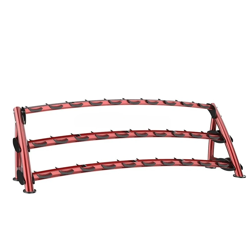 Hot Sale Steel Dumbbell Rack Gym Fitness Accessory for Commercial Use Factory Sales From China