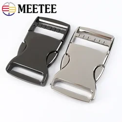 2Pcs 20/25/38mm Metal Quick Side Release Buckle for Garment Backpack Bag Strap Belt Clip Clasp DIY Clothing Hardware Accessories