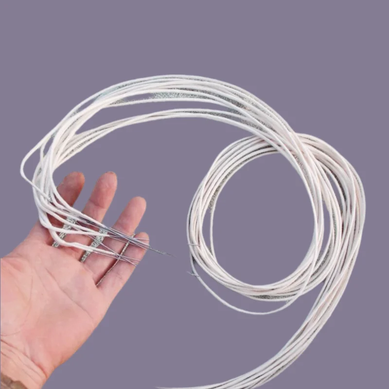 1M/Pcs High Quality Lighter Lead Wire Wicks With Long Needle For Oil ZORRO ZIPPO