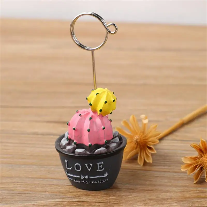 Message Folder Small And Exquisite Easy To Carry Playful Eye-catching Desk Decoration Business Card Holder Notes Holder