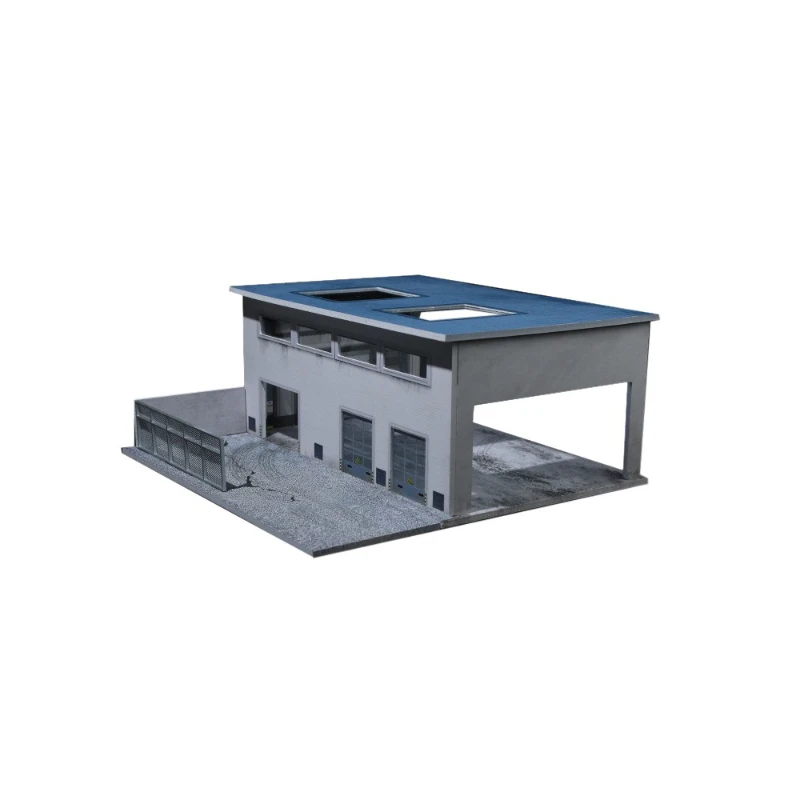 

Factory building lighting version scene simulation model