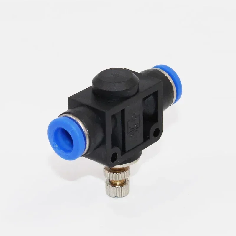 20/50 قطعة SA سلسلة قابل للتعديل صمام التحكم في التدفق 4-12 مللي متر دفع في 1/4 "NPT ذكر الموضوع صمام إبرة هوائي لخرطوم المياه الهواء #5