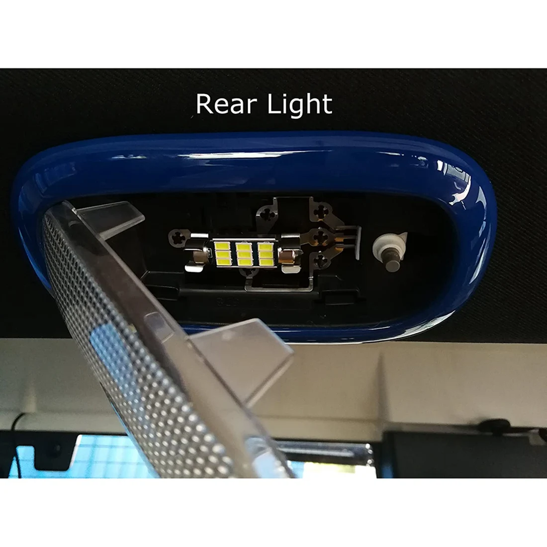 JK e-bombillas de luz LED para Interior, Kit de luces LED superiores para lectura de mapa, color blanco brillante, para Jeep Wrangler JK 2007-2017, 4 puertas, 3 piezas