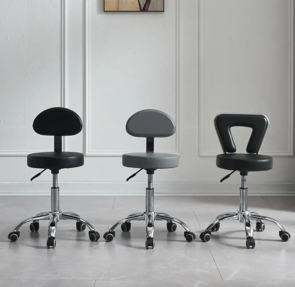 

Foshan Factory Beauty Salon Foot Spa Pedicure Stool for Technician